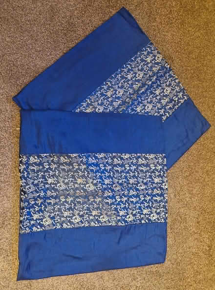 Photo of free Cushion Covers - Silk Navy Blue (Shoeburyness (SS3)) #1