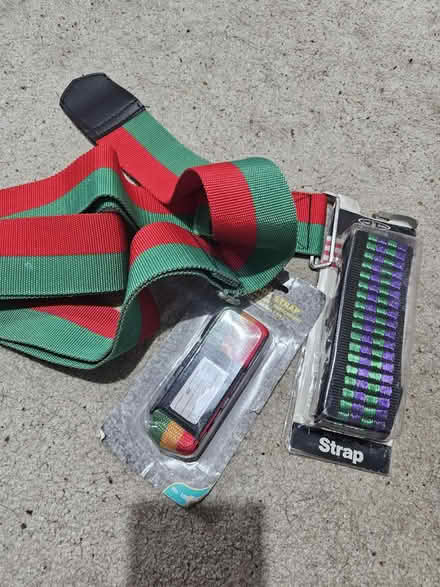 Photo of free Luggage straps (GU21) #1