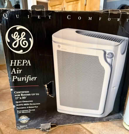 Photo of free GE HEPA air filter (Pittstown NJ) #4