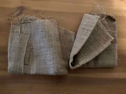 Photo of free 2 Pieces unused Hessian (Oswestry SY11) #1