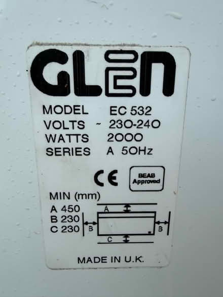 Photo of free Electric heater (Charlton OX12) #4