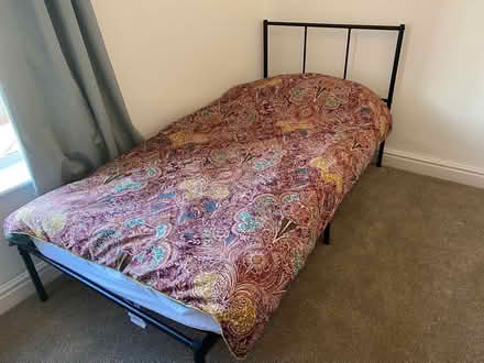 Photo of free Single bed frame (Woodseats S8) #1
