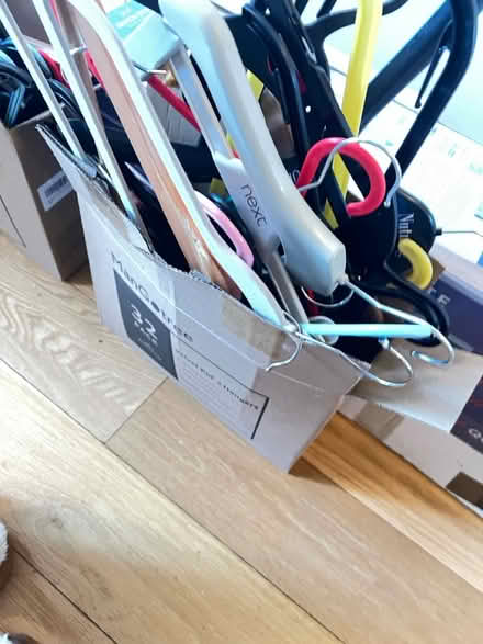 Photo of free Load of random clothes hangers (Knaphill) #1
