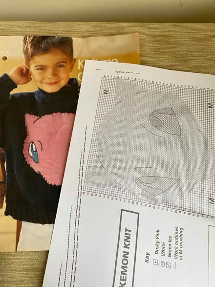 Photo of free Pokemon Mew Knitting Pattern (Brightwell cum Sotwell) #2