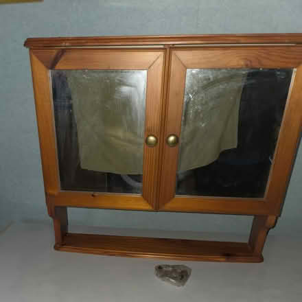 Photo of free Woodern bathroom wall cabinet (dorset BH12) #1