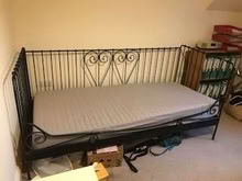 Photo of free Bed and fire-resistant mattress (Roffey RH12) #1