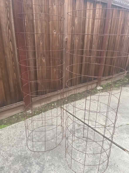 Photo of free Tomato/garden cages (2) (Bird/Fuller) #1