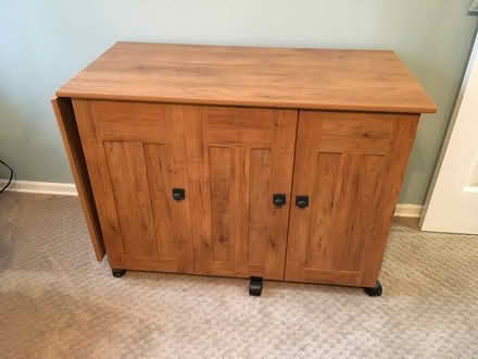 Photo of free Sewing cabinet (Warren near HS) #1