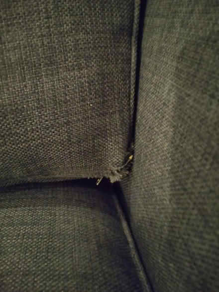 Photo of free Comfy grey sofa (Wendover HP22) #3
