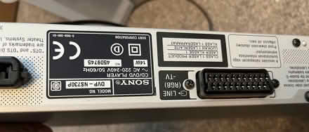 Photo of free Sony DVD player with SCART output (CT15) #4