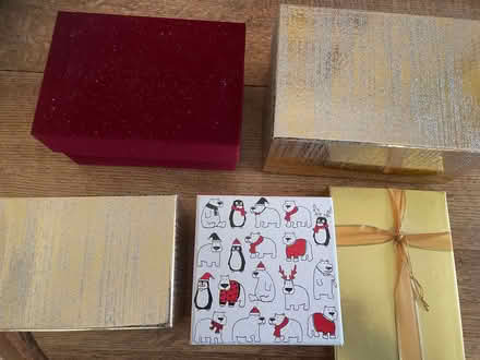Photo of free Collection of fancy cardboard boxes - suitable for presents? (Earley RG6) #1
