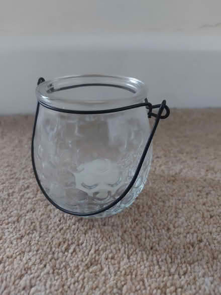Photo of free Glass lantern (Cheam SM2) #1