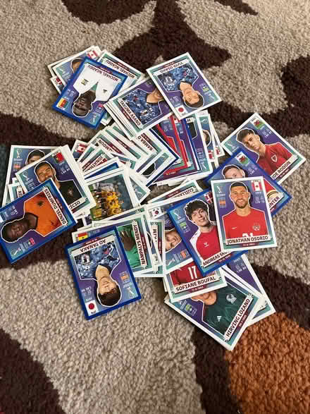 Photo of free Panini Men’s World Cup Stickers (Adam’s Point, Oakland) #1