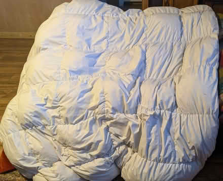 Photo of free 13.5tog feather double duvet (Menai Bridge LL59) #1