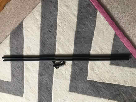 Photo of free black metal extendable curtain pole (Christchurch BH23) #1