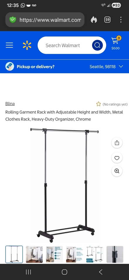 Photo of free Cloths rack parts (Interlake HS) #1