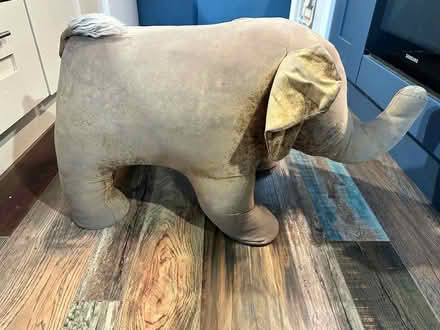 Photo of free Elephant footstool (Woodingdean BN2) #2