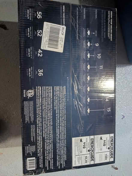 Photo of free Ceiling fan - New in Box (Stoneham, Near Montvale Ave) #1