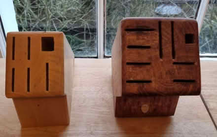 Photo of free wooden knife blocks (Royal Leamington Spa CV32) #1
