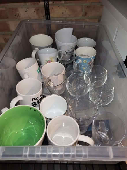 Photo of free Mugs and glasses (West Bletchley MK3) #1