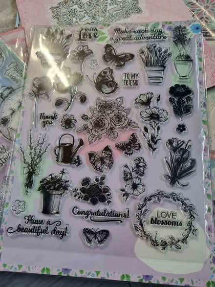 Photo of free Job lot of cardmaking and stamping craft items (Red Hall DL1) #4