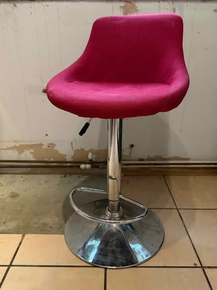 Photo of free Red bar stool (Fareham PO16) #1