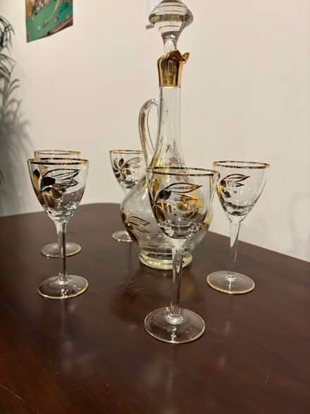 Photo of free Mid-century modern Decanter Set (Belmont, MA) #1