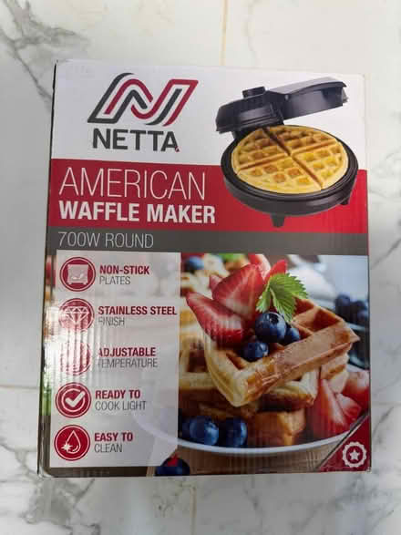 Photo of free Waffle maker, as new in box (Bognor regis PO21) #1
