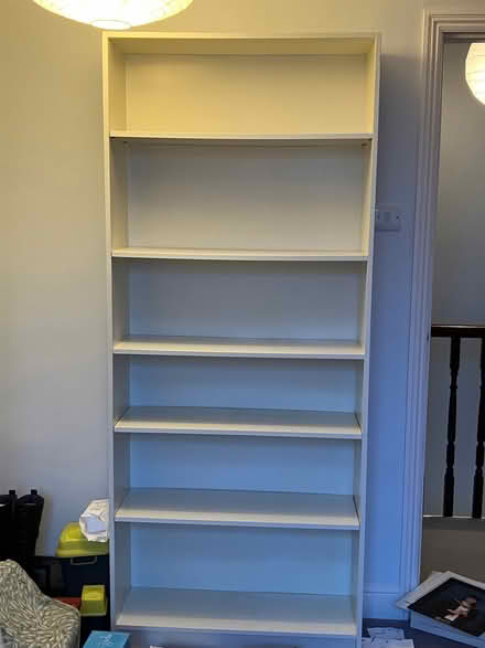 Photo of free Tall white shelves (Harrogate HG2) #1