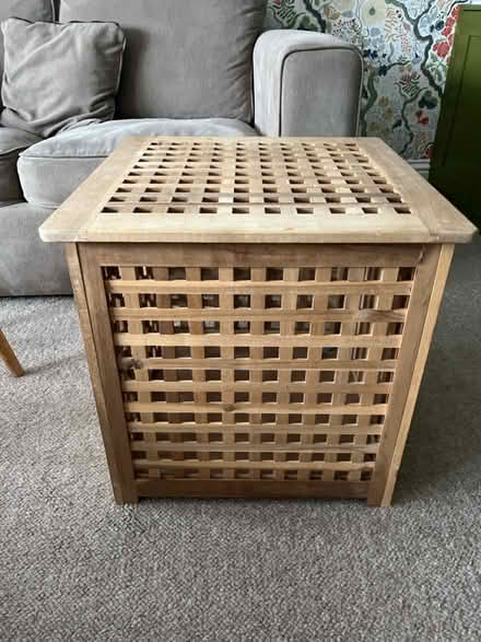 Photo of free IKEA wooden storage box (Sawbridgeworth, CM21) #1