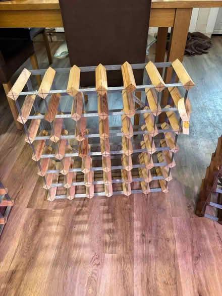 Photo of free Galvanised and timber wine racks (Eastbourne) #4
