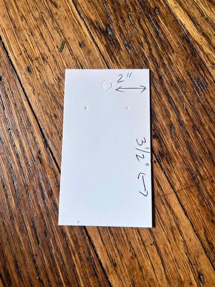 Photo of free Box of paper earring inserts (Fairfax) #2