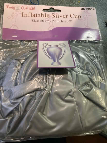Photo of free Inflatable sliver cup (Trinity, North Edinburgh EH5) #1
