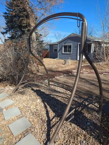 Photo of free Patio swing frame (Hampden & Broadway) #1