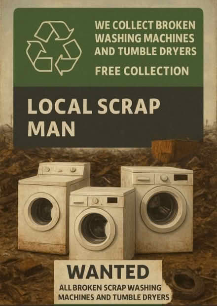 Photo of Washing machine tumble dryer wanted scrap (Overstone Lodge) #1