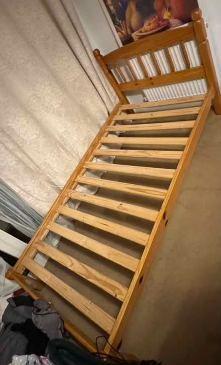 Photo of free Wooden single bed (NW6) #2