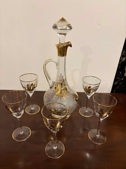 Photo of free Mid-century modern Decanter Set (Belmont, MA) #2