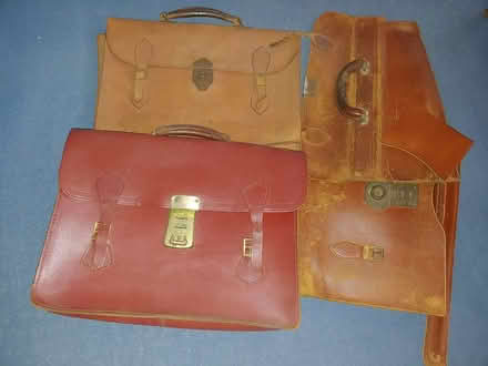 Photo of free Old leather brief cases (BH13) #1