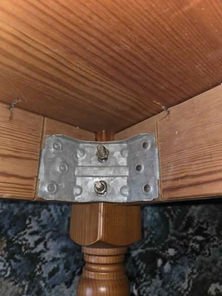 Photo of free Round woodern pine table (dorset BH12) #2