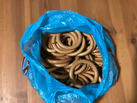 Photo of free Bag of wooden Curtain rings (Oswestry SY11) #1