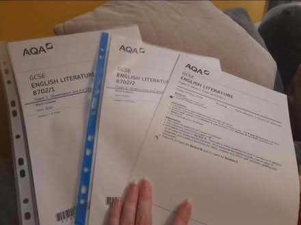 Photo of free AQA English Lit past paper and mark schemes (Buckingham Park HP19) #1