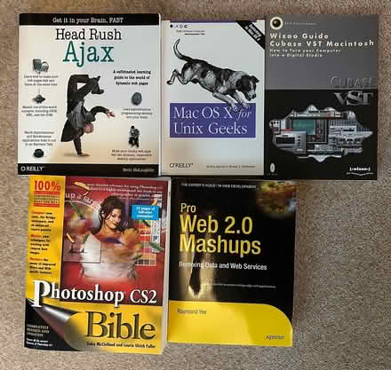 Photo of free Old computer development books (Mannings Heath) #1