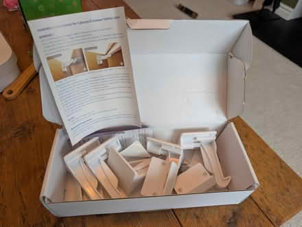 Photo of free 5 child safety cabinet locks (NE30 Marden) #1