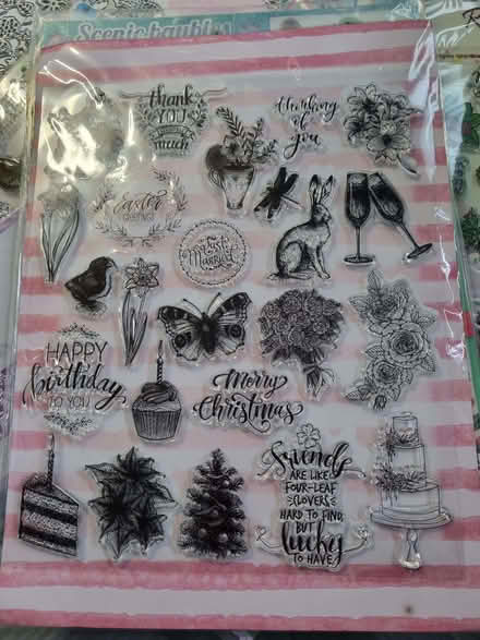 Photo of free Job lot of cardmaking and stamping craft items (Red Hall DL1) #2