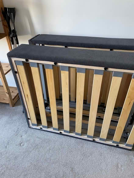 Photo of free 2 guest beds WITHOUT mattresses (Richmond TW9) #1
