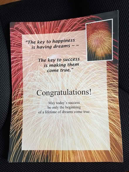 Photo of free Achievement congrats (Ossining) #2