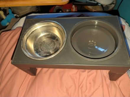 Photo of free Raised dog bowls (Willenhall WV12) #1