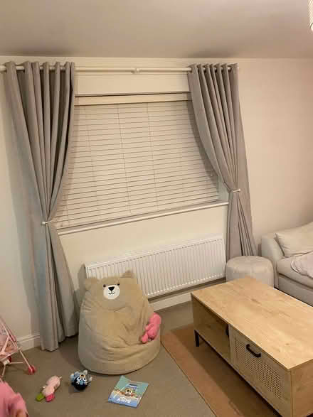 Photo of free Beige curtains (Willaston) #1