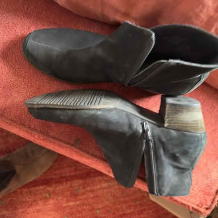 Photo of free Black Suede Women's 13 M Booties (Industrial North West) #1