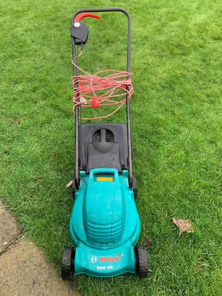 Photo of free Electric (corded) Lawnmower (Saughall village CH1) #1